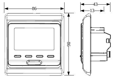 dimensions
